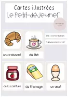 Vorschau - Poster - Le petit-déjeuner Bildkarten Frühstück - Deckblatt