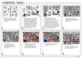 Vorschau - Arbeitsblätter - Weihnachts - Doodle - Seite 1