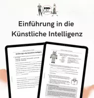 Vorschau - Arbeitsblätter - Einführung in die Künstliche Intelligenz und ChatGPT - Deckblatt