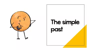 Vorschau - Präsentationen/Tafelbilder - Präsentationsfolien simple past - Seite 1