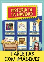 Vorschau - Fördermaterial/Inklusion - La historia de la Navidad - Bildkarten (Spanisch) - Deckblatt
