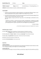 Vorschau - Klassenarbeiten - "Woyzeck"-Klausur mit Horizont: Analyse von Szene 9 - Deckblatt