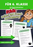 Vorschau - Arbeitsblätter - Wer bin ich? – Identität & Selbstbild im Ethikunterricht der 6. Klasse - Deckblatt