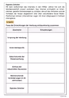 Vorschau - Arbeitsblätter - Die Geschichte der Werbung - Seite 2