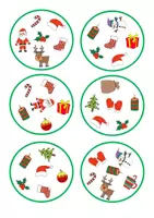 Aperçu - Jeux - Binômes de Noël - Page 1