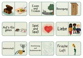Vorschau - Spiele - Domino Bedürfnisse - Grundbedürfnisse Spiel - Seite 2