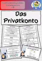 Vorschau - Stundenentwürfe - Das Privatkonto BwR 9 II Lehrplan Plus - Deckblatt