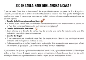 Vista previa - Juegos / Gamificación - JOC DE TAULA PARE NOEL ARRIBA A CASA! - Portada