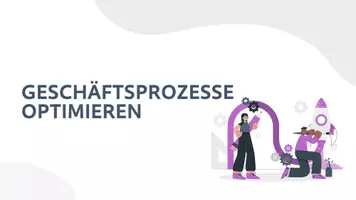 Vorschau - Arbeitsblätter - Geschäftsprozesse optimieren - Komplett vorbereitete Stunde - Seite 1