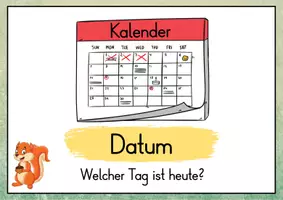 Vorschau - Poster - Morgenkreis Karten - Eichhörnchen für die Eichhörnchenklasse - Seite 3
