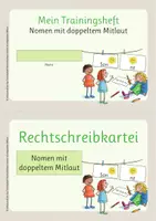Vorschau - Arbeitsblätter - Das Trainingsheft: Nomen mit doppeltem Mitlaut - Seite 2