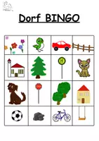 Vorschau - Stundenentwürfe - Stadt- und Dorf-Bingo - Deckblatt