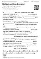 Vorschau - Arbeitsblätter - Arbeitsblatt "Erdrotation" + interaktive Lösung & MP3 + Mindmap + Infografik - Deckblatt
