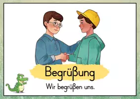 Vorschau - Poster - Morgenkreis Karten - Krokodil für die Krokodilklasse - Seite 2