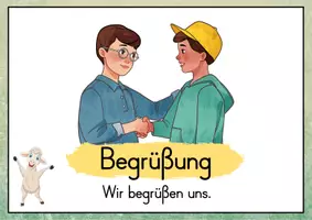 Vorschau - Poster - Morgenkreis Karten - Schaf für die Schafklasse - Seite 2