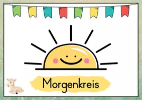 Vorschau - Poster - Morgenkreis Karten - Schaf für die Schafklasse - Seite 1