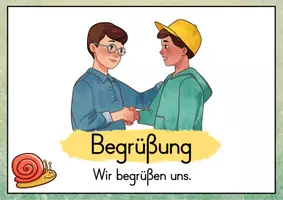 Vorschau - Poster - Morgenkreis Karten - Schnecke für die Schneckenklasse - Seite 2