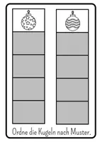 Vorschau - Mal- und Bastelvorlagen - Weihnachten Klettmappe - Arbeitsmappe - Teacch - Seite 3