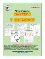 Vista previa - Hojas de trabajo - Actividades de Emociones y Sentimientos - Portada