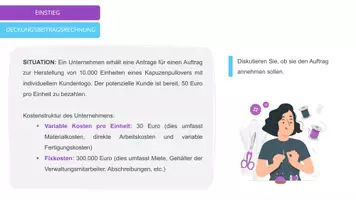 Vorschau - Arbeitsblätter - Deckungsbeitragsrechnung - Komplett vorbereitete Stunde - Seite 2