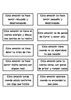 Vista previa - Hojas de trabajo - Diccionario de emociones - página 3
