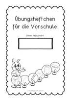 Vorschau - Anderer Materialtyp - Vorschule 17-seitiges Übungsheftchen - Seite 1