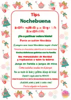 Vista previa - Decoración del aula - PACK DE NAVIDAD TIPS NAVIDEÑOS, COLGADOR DE PUERTA Y CARTAS - página 2