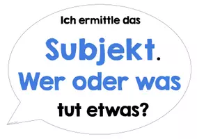 Vorschau - Fördermaterial/Inklusion - Satzglieder Merkplakate - Seite 2