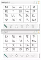Vorschau - Arbeitsblätter - Leseteppiche für die 1. Klasse (Groß- und Kleinbuchstaben) - Seite 3