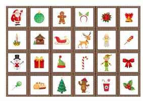Aperçu - Jeux - Cherche et trouve de Noël - Page 1