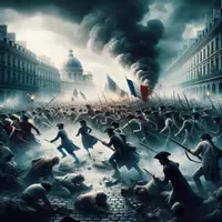 Vorschau - Arbeitsblätter - Französische Revolution - Video 02 - Nationalversammlung Bastille Menschenrechte Verfassung Arbeitsmaterial - Deckblatt
