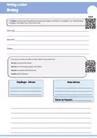 Vorschau - Arbeitsblätter - Writing a letter - Einen Brief verfassen - Seite 2