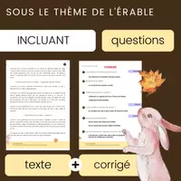 Aperçu - Jeux - Érable : Texte narratif 2e cycle - Page 1