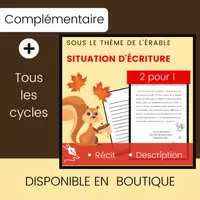 Aperçu - Jeux - Érable : Texte narratif 2e cycle - Page 3