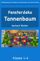 Vorschau - Mal- und Bastelvorlagen - Fensterdeko Tannenbaum nach Gerhard Richter - Deckblatt
