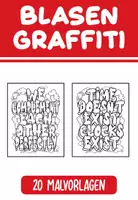 Vorschau - Mal- und Bastelvorlagen - Blasen-Graffiti-Stil Malvorlagen Band 4 - Seite 1