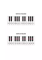 anteprima - Esercizi - Note sul Pianoforte in Italiano e inglese + QUIZ - Pagina di copertina