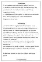 Vorschau - Stationenlernen - Anlaut Bingo - Tiere im Wald - Seite 1