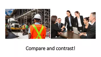 Vorschau - Präsentationen/Tafelbilder - Speaking Working Life (B2 Level: Compare and Contrast, Individual Long Turn, Paired Activity) - Seite 3