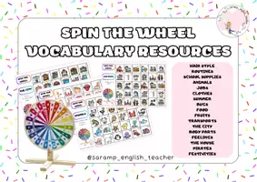 Vista previa - Hojas de trabajo - SUPERPACK: ENGLISH VOCABULARY - página 1