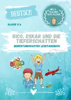 Vorschau - Anderer Materialtyp - Bewertungsraster Lesetagebuch „Rico & Oskar“ - Deckblatt