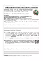 Vorschau - Stundenentwürfe - Papierchromatographie - Rätsel mit Schülerpraktikum - Seite 1
