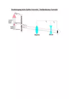 Vorschau - Arbeitsblätter - Strahlengang beim Galilei-Fernrohr - Deckblatt