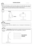 Vorschau - Arbeitsblätter - Arbeitsblatt - Streichholz Brennpunkt - Deckblatt