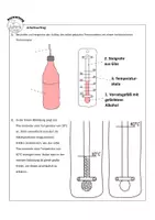 Vorschau - Arbeitsblätter - Arbeitsblatt - Flüssigkeits-Thermometer - Seite 1