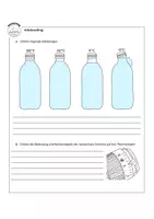 Vorschau - Arbeitsblätter - Arbeitsblatt - Die Anomalie des Wassers - Seite 1