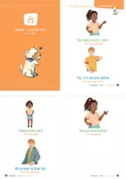 Aperçu - Préparation de séquence / Séquence complète - I describe myself, livre audio (My First Sentences) - Page 3