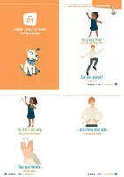 Aperçu - Préparation de séquence / Séquence complète - Time to get moving, livre audio (My First sentences) - Page 1