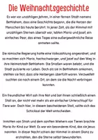 Vorschau - Arbeitsblätter - Die Weihnachtsgeschichte Eine Zeitreise nach Bethlehem (+ Aufgaben) - Seite 1