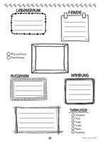 Vorschau - Arbeitsblätter - Informatione aus Sachtexten entnehmen (24 Sachtexte zu exotischen Tieren, Lernsteckbriefe, Mind Maps) - Seite 2